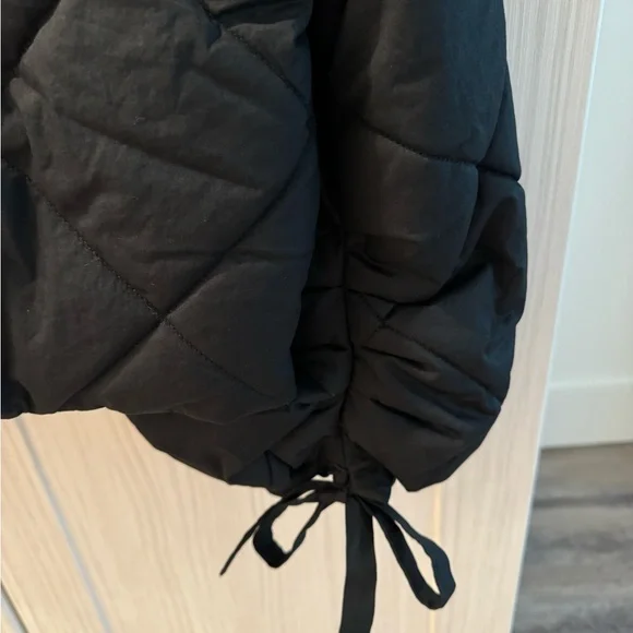 Black Quilted Women's Jacket - Picture 5 of 11